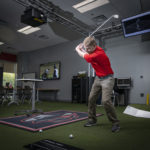 PGA golf interactive simulation room in HOS