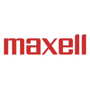 Maxell logo links to site
